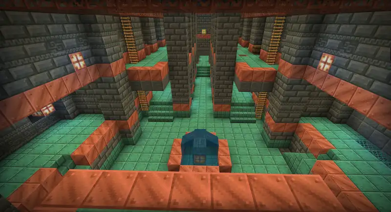 Minecraft Trial Chambers finder showing Trial Chamber coordinates with vault locations on the SeedLander map'