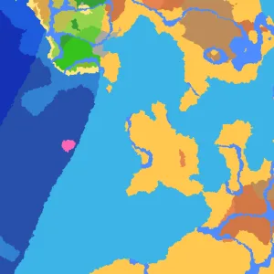 Desert Island Castaway biome map preview