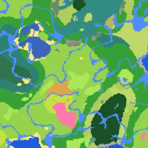The Meadow Builder biome map preview