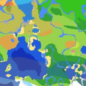 The Biome Crossroads biome map